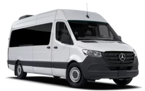 Van Mercedes Benz branca